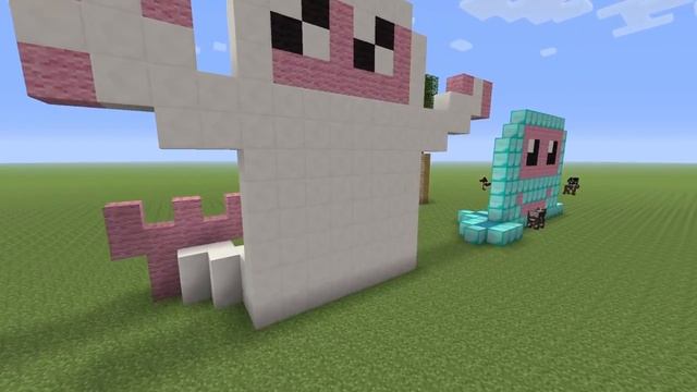 Minecraft - My Singing Monsters - 4 Monsters Pixel Art смотреть онлайн