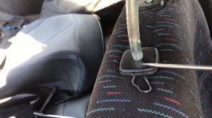 Как правильно снять подголовники и сохранить салон автомобиля. Делюсь опытом