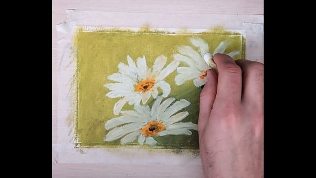 Как нарисовать приятные ромашки смотреть онлайн