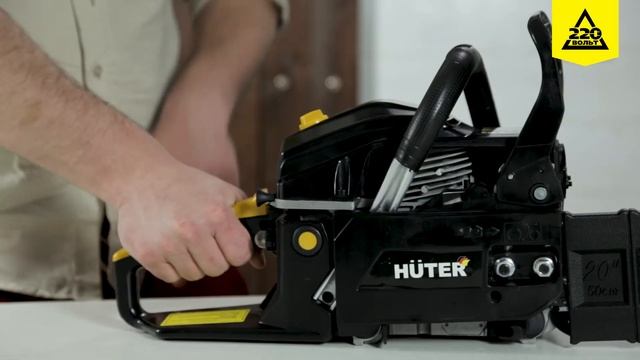Обзор Бензопила HUTER BS-62 смотреть онлайн