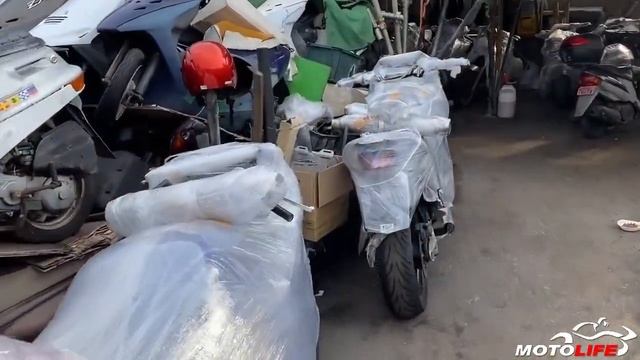 Отправлен контейнер с мотоциклами из Японии! смотреть онлайн