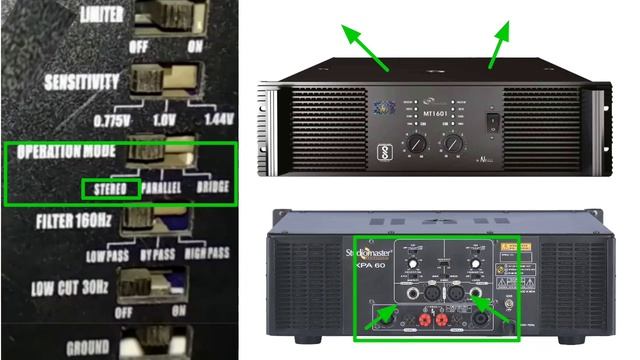 Mt1601 Back plane सही से setting करना लिख लो ? | Amplifier Back panel settings смотреть онлайн