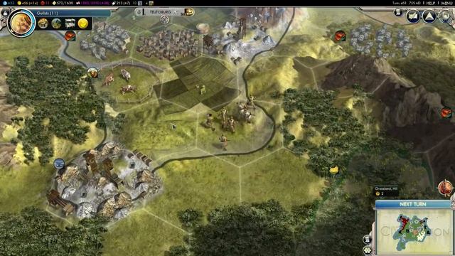 CaffCast's Let's Play - Sid Meier's Civilization V Gods & Kings - Part 9 смотреть онлайн