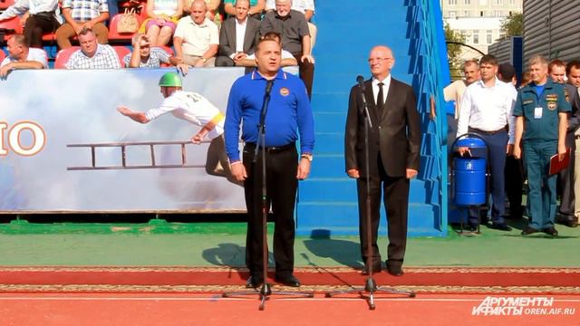 Владимир Пучков на открытии Чемпионата МЧС России по пожарно прикладному спорту смотреть онлайн
