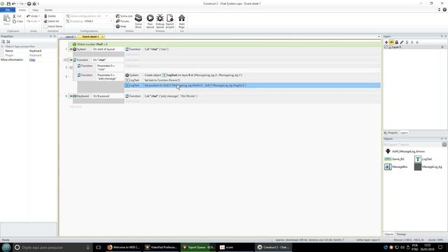 Construct 2 - Chat System смотреть онлайн