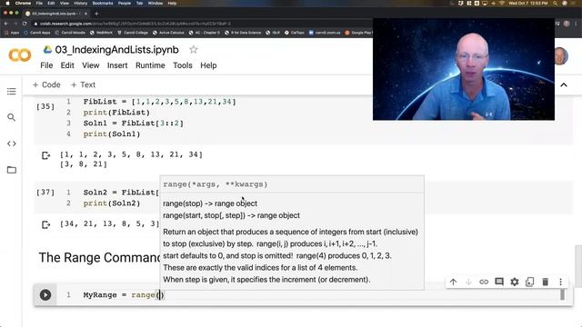 Python Video 03b: Lists and the Range Command смотреть онлайн