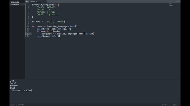 Dictionaries - Python Crash Course - Episode 6 смотреть онлайн