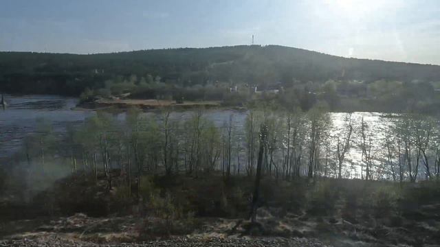 Красивая река #ржд #путешествия смотреть онлайн