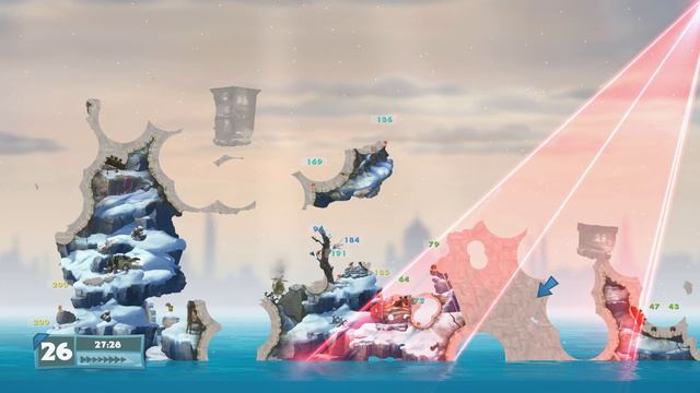 Worms WMD Multiplayer Gameplay - "FULL WORMAGE!" (Part 2) смотреть онлайн