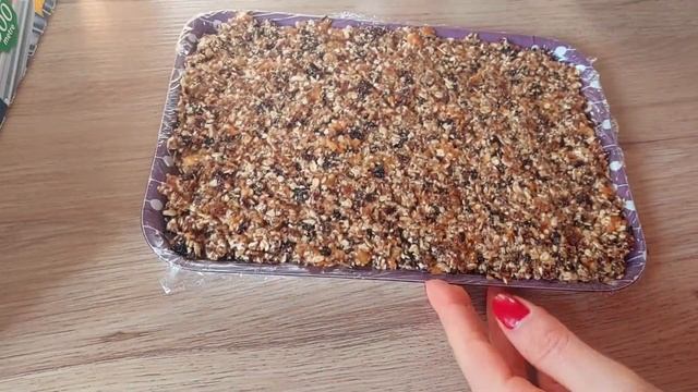 ПОЛЕЗНЕЕ И ВКУСНЕЕ НЕ ПРИДУМАТЬ! ? Без выпечки! Батончики из овсяных хлопьев и сухофруктов. Перекус смотреть онлайн
