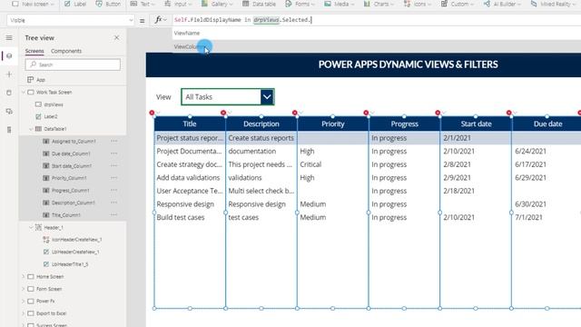 How to build SharePoint like Views in Power Apps смотреть онлайн