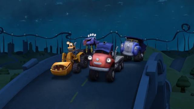 Трактаун Грузовик Хватун! Страшная история Мультики про машинки для детей смотреть онлайн