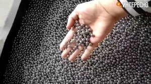 Как делают шариковые подшипники. 10000 штук в 1 минуту,