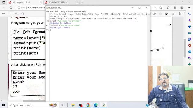 PYTHON FOR CLASS 6 TH TO 10 TH || LIVE CLASS IN SRIGANGANAGAR||KHATORE CLASSES||TKINTER смотреть онлайн