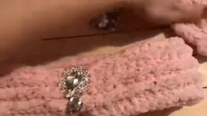 Чалма повязка на голову спицами и крючком