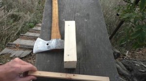 Простейшие приспособы для заточки топоров