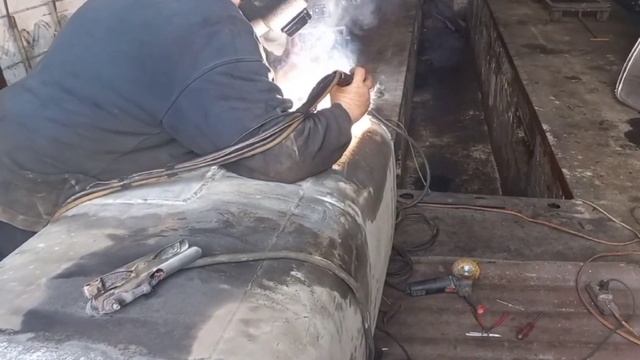 бак DAF ремонт смотреть онлайн