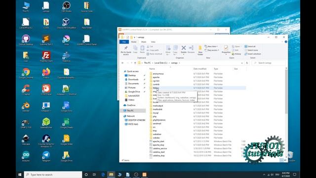 How to install XAMPP server on Windows 10 (2020) смотреть онлайн