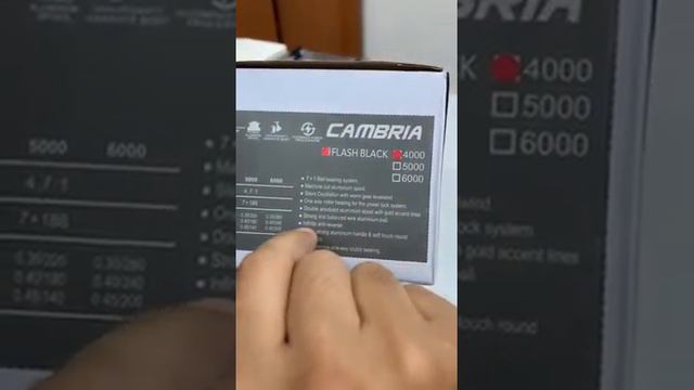 SANTEC CAMBRIA SPINNING REEL смотреть онлайн