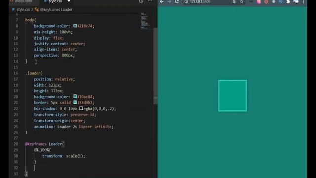 CSS3 Loading Animation How to make CSS Loader Pure CSS Tutorials смотреть онлайн