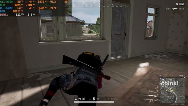 PUBG : RTX 2060 6GB (Very Low Graphics) смотреть онлайн