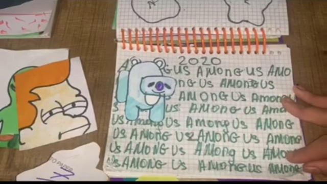 Бумажные сюпризы 🌈Комната в стиле Among Us смотреть онлайн