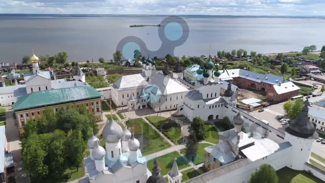 Ростовский кремль. Город Ростов Великий. Аэросъемка(8) смотреть онлайн