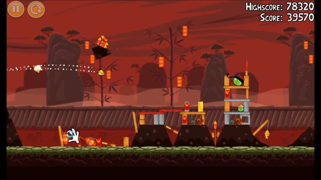 Can You Beat Me @ Angry Birds Seasons 2012 Episode 1 - Year Of The Dragon 1-1