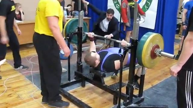 Открытый Кубок Киева 2015 по классическому жиму лежа. Попытка #2, вес 160кг смотреть онлайн