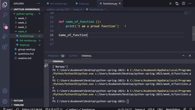 WEEK-4:Loops, Functions, Set, Tuples смотреть онлайн