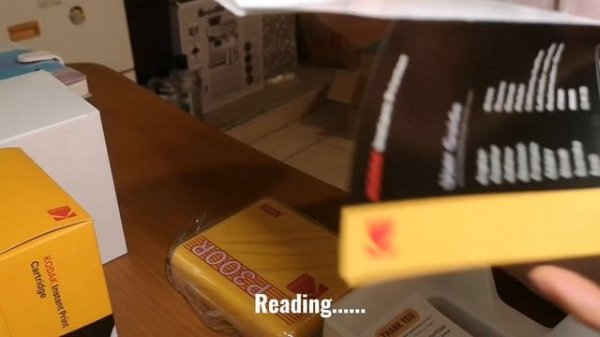 Kodak Mini 3 Retro Portable Printer unboxing