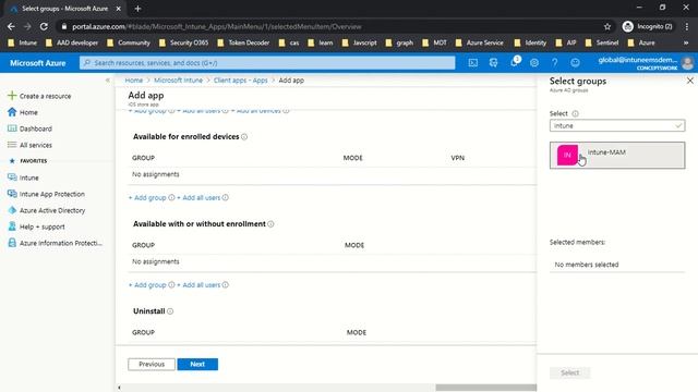 Intune Application Deployment | Intune MAM смотреть онлайн