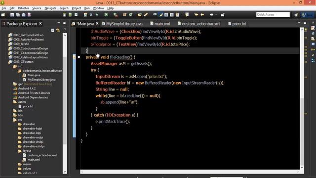 Android #67 CheckBox And ToggleButton смотреть онлайн