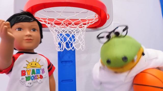 Ryan turns into a doll and play in the giant box fort maze!!! смотреть онлайн