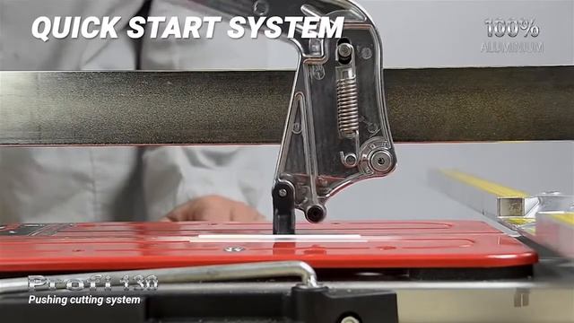 Ручной плиткорез CARAT Profi 1300 ALU смотреть онлайн