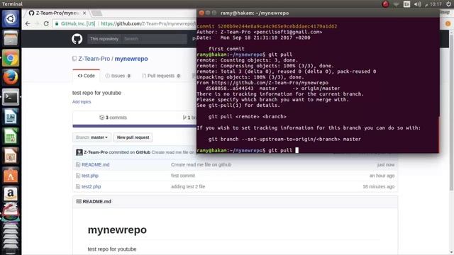 4- سلسلة شروحات ال git للمبتدأين والمحترفين - الدرس الرابع git push , git pull ,git clone смотреть онлайн