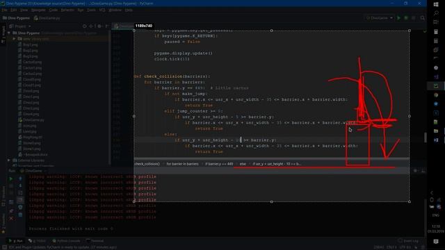 Программирование игр Pygame #9: Улучшение логики столкновений
