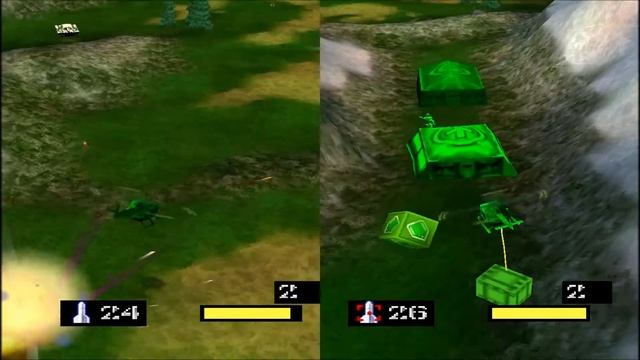 Army Men Air Combat-Mission 01-Plastic Pandemonium (CO-OP) смотреть онлайн