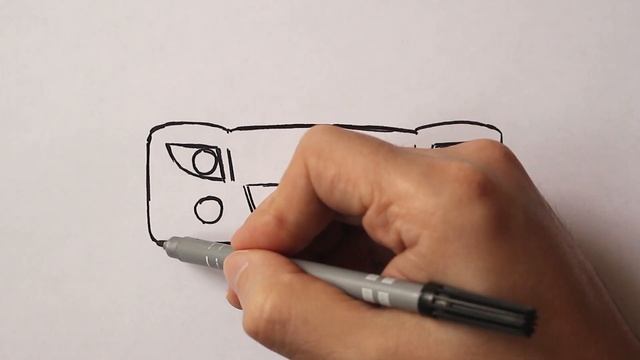 Как нарисовать Машину очень Легко смотреть онлайн