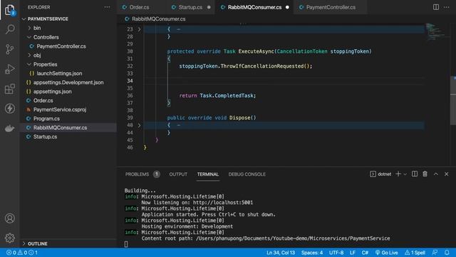 RabbitMQ Demo смотреть онлайн