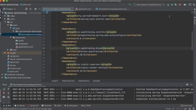 SpringBoot OpenTracing instrumentation using Zipkin смотреть онлайн