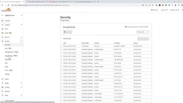 Cloudflare Ayarları , Ülke Engelleme , ASN Engelleme , İP Engelleme, DDOS Saldırı Engelleme , Layer смотреть онлайн