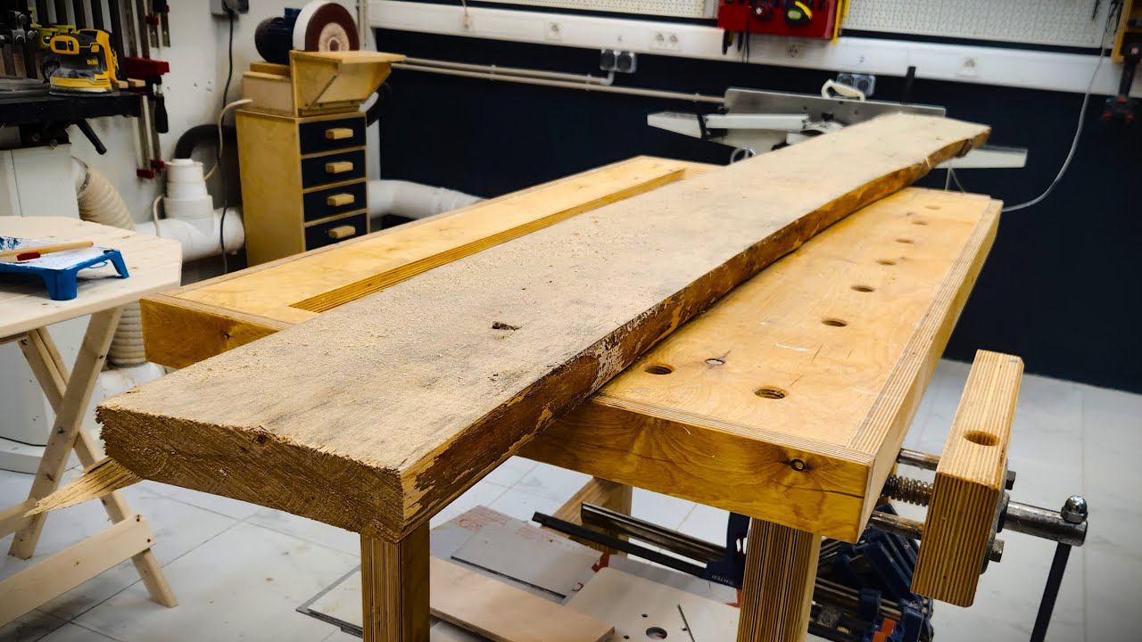 Как сделать кровать из IKEA из кривой доски смотреть онлайн