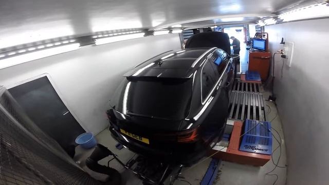 2016 650bhp Audi RS6 Fights Against the Rolling Road смотреть онлайн