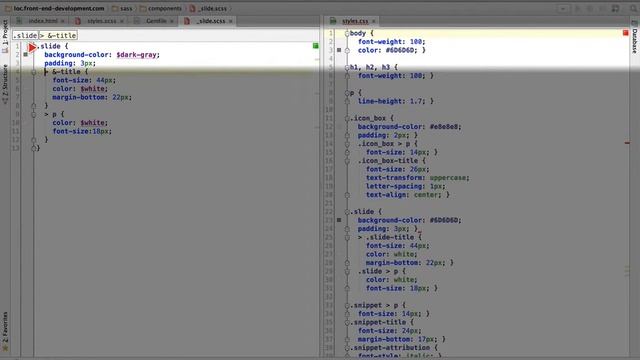 143. How to troubleshoot SASS nesting and prefixing conflicts смотреть онлайн