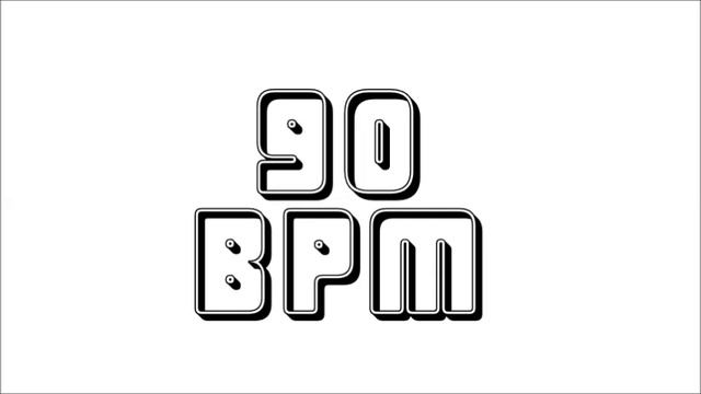 Metronome 90 BPM Quarter Note メトロノーム テンポ 90 4分音符 смотреть онлайн