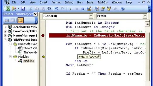 How To Debug Excel VBA