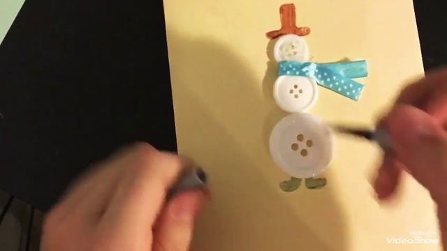 DIY открытки на Новый Год!Делаю 3 открытки. смотреть онлайн