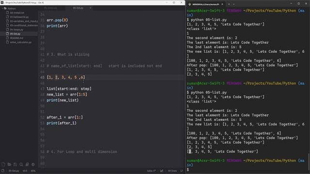 List in Python PART 1 | EP 05 | ZERO TO HERO PYTHON SERIES | Let's Code Together смотреть онлайн