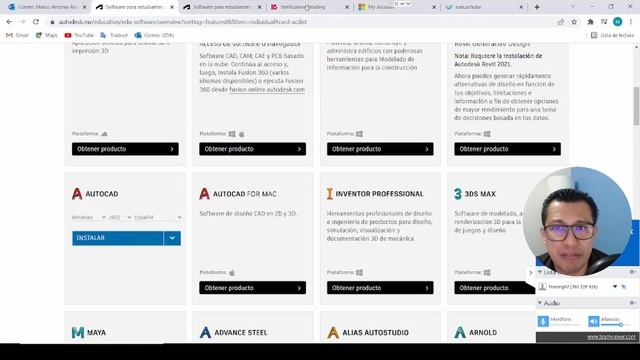 Cómo Instalar AutoCAD 2022 Gratis para estudiantes смотреть онлайн